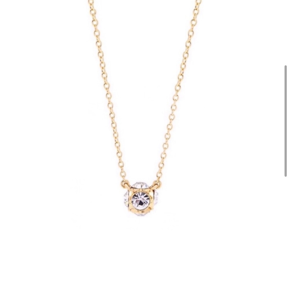 Kate Spade Lady Marmalade Pendant Necklace Gold